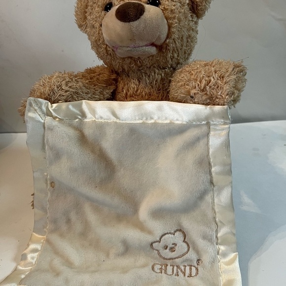 GUND Peek-A-Boo Teddy Bear Animated Stuffed Animal Plush, 11.5" - Picture 5 of 7